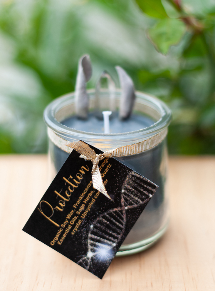 Shungite Protection Candle