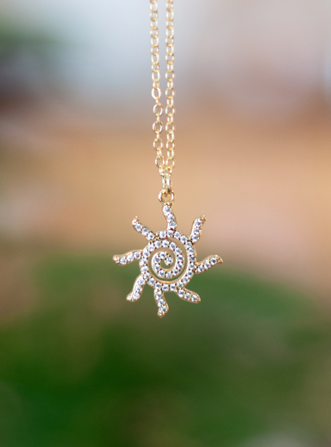 Sun Swirl Pendant