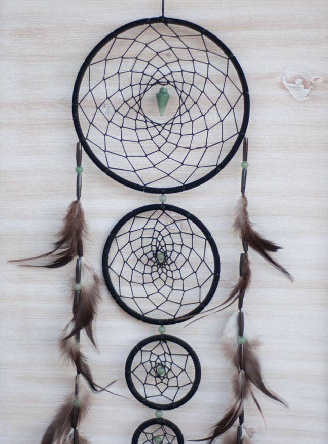 Green Aventurine Layered Dreamcatcher #2