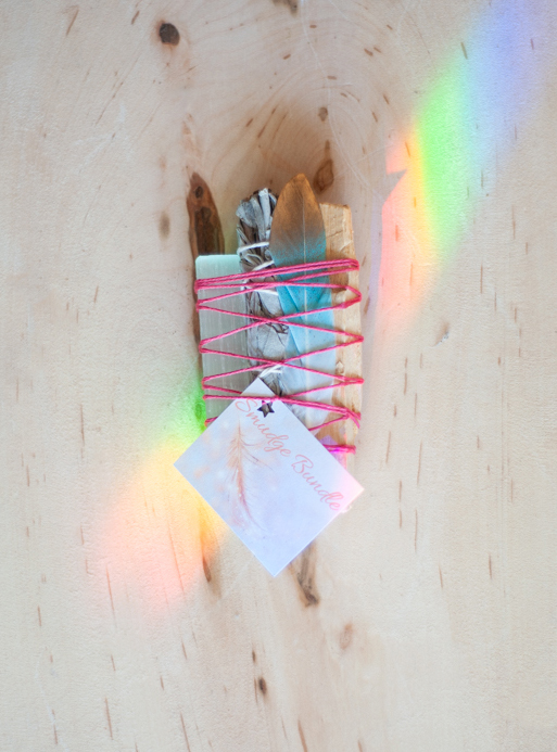Palo Santo, Sage and Selenite Set