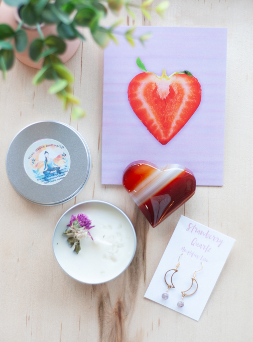 Strawberry Kisses Gift Set