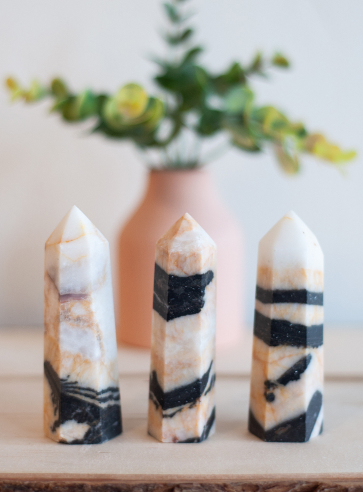 Zebra Jasper Tower