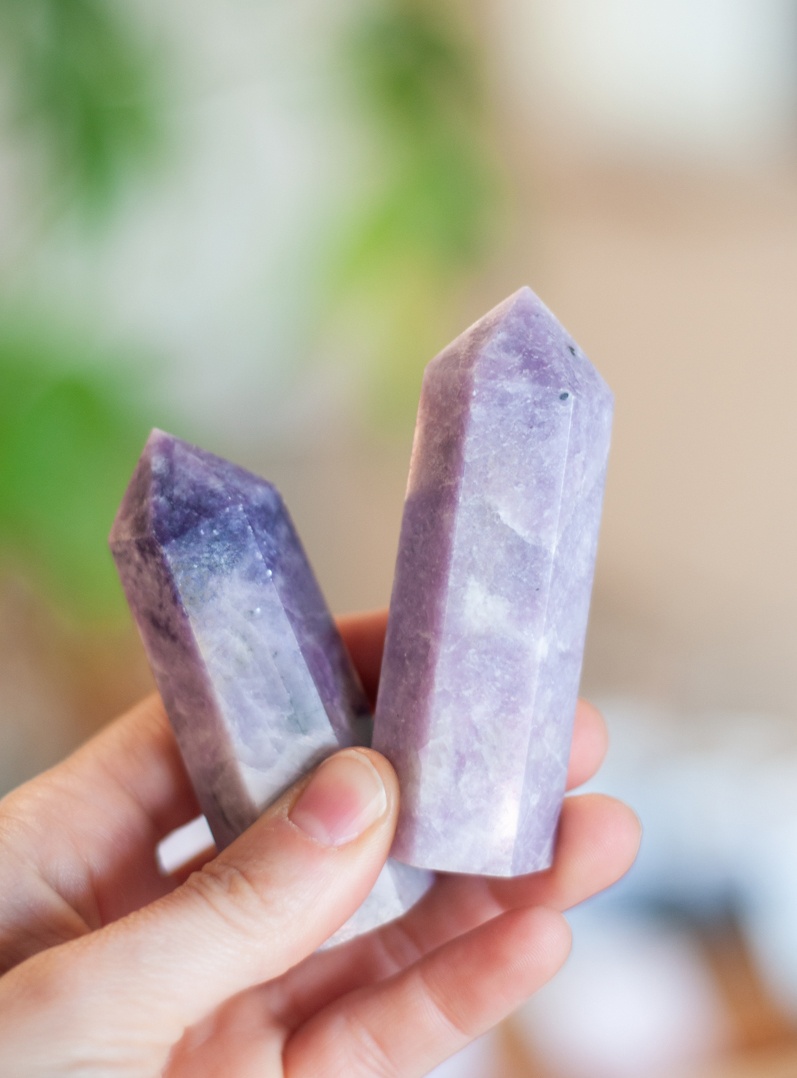 Lepidolite Tower