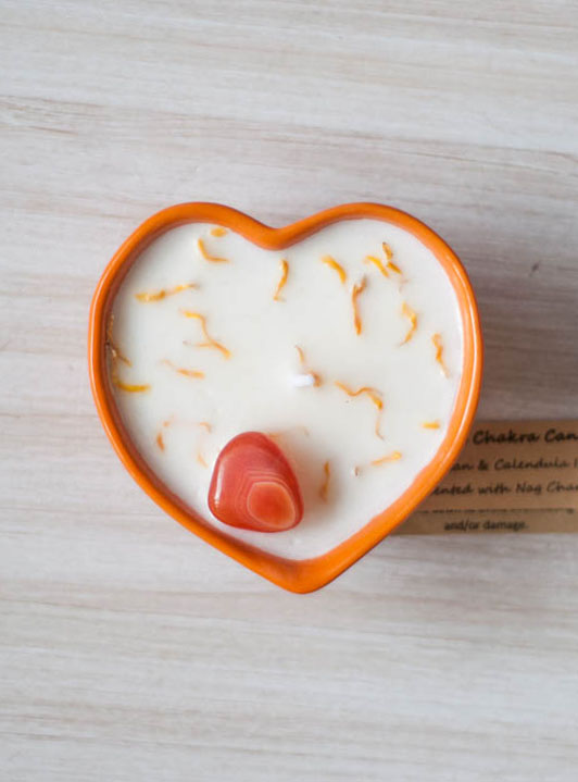 Sacral Chakra Candle