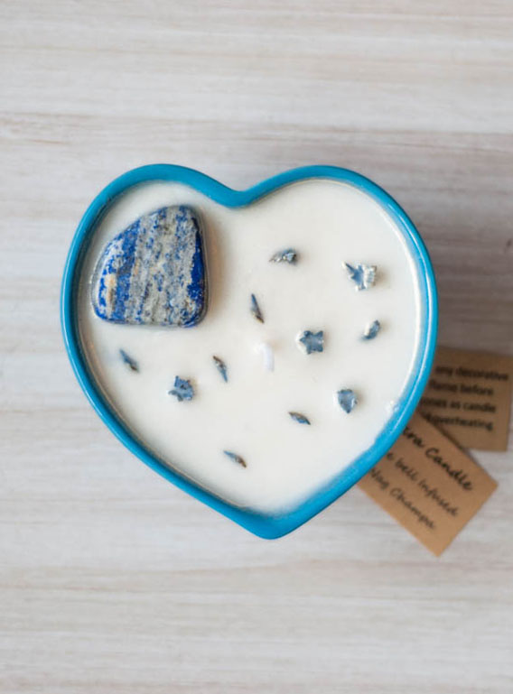 Throat Chakra Candle