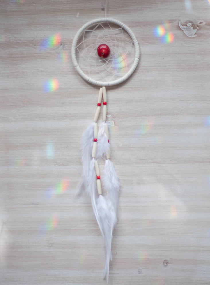 Red Coral Dreamcatcher #5 - passion