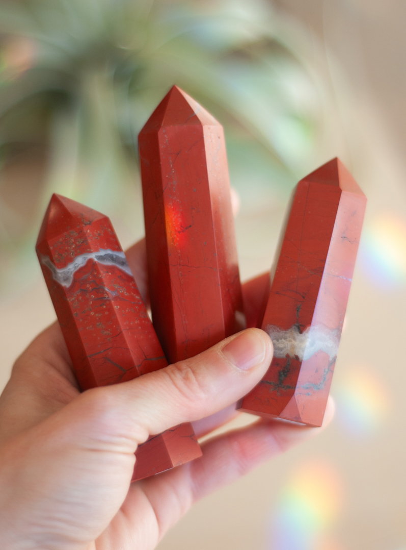 Red Jasper Tower - medium