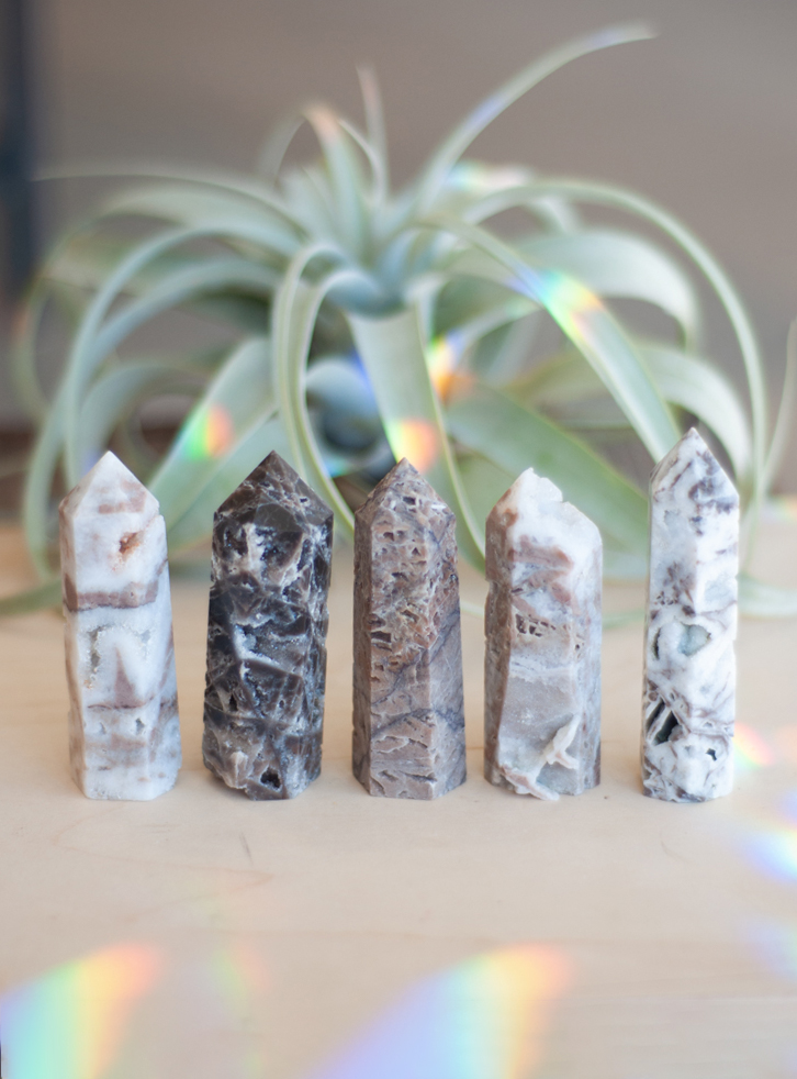 Sphalerite Druzy Tower - small