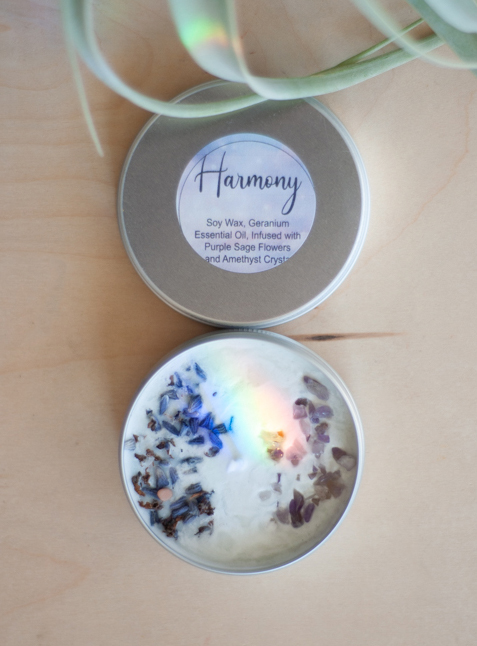 Harmony Tin Candle