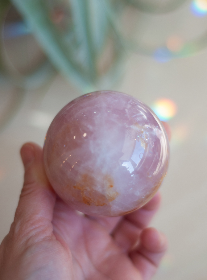 Rose Quartz Sphere