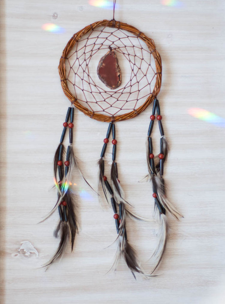 Carnelian Agate Dreamcatcher #12