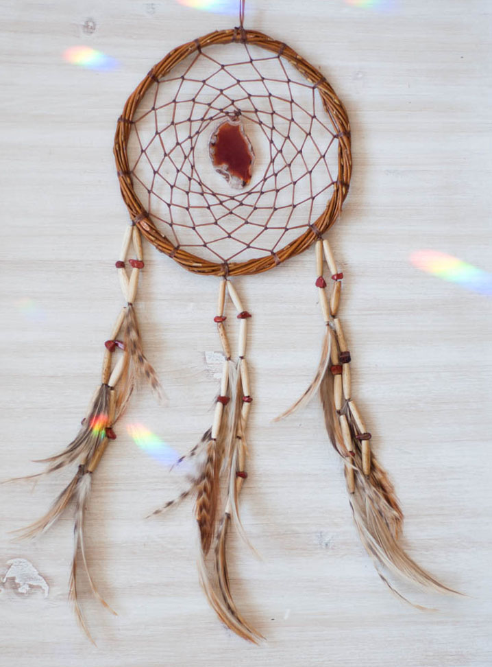 Carnelian Agate Dreamcatcher #13