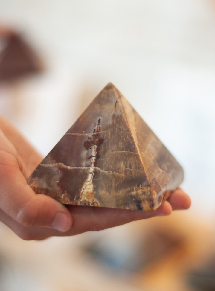 Petrified Wood Pyramid
