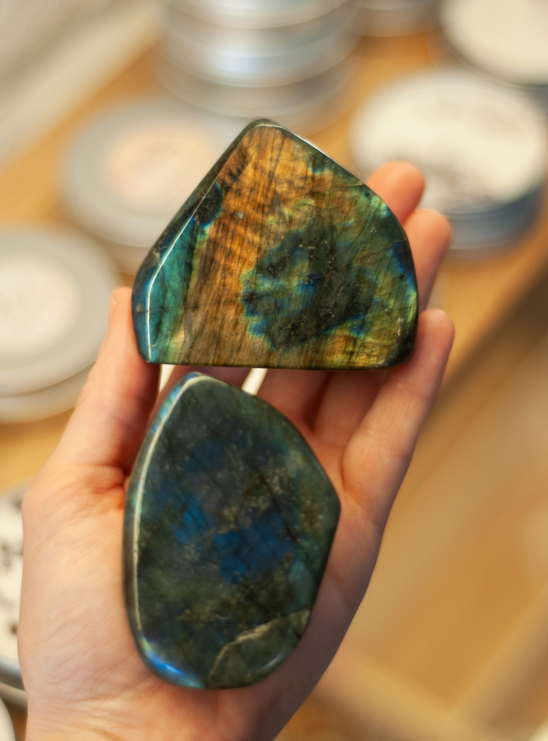 Labradorite Stand