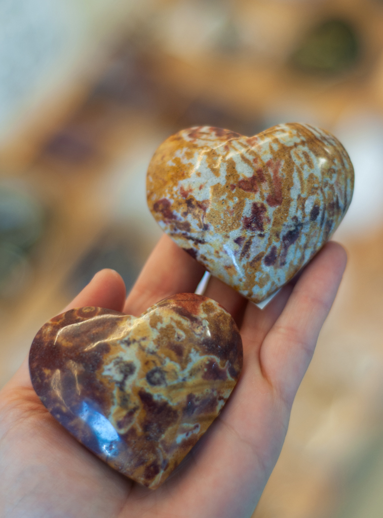 Zebra Jasper Heart