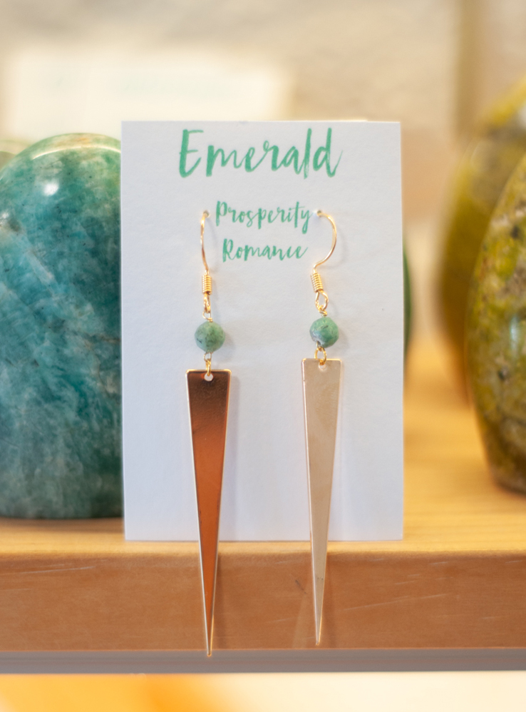 Emerald Earrings