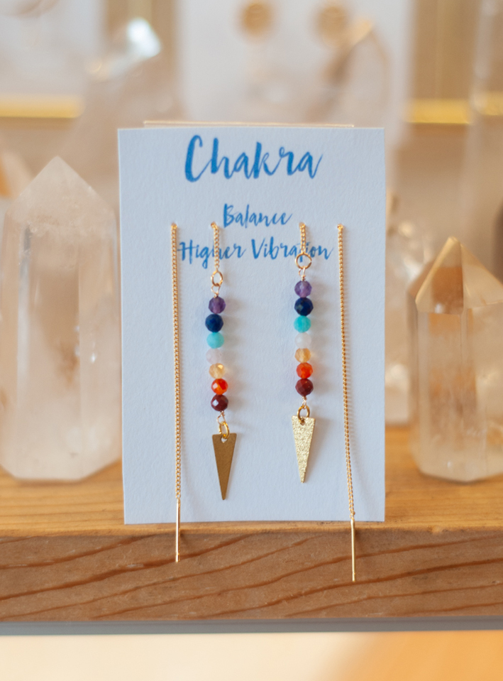 Chakra Threader Earrings