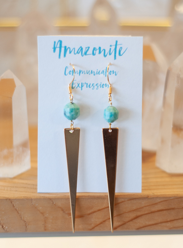Amazonite Earrings