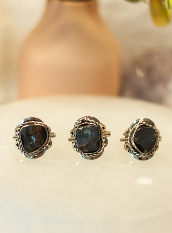 Elite Shungite Ring - Adjustable