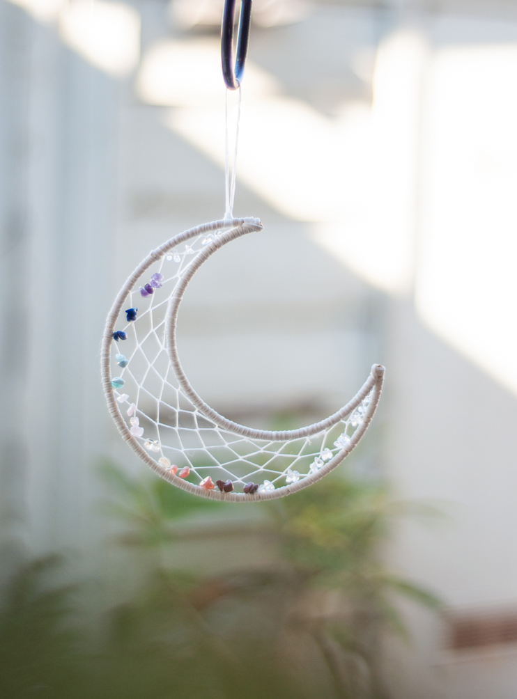 Chakra Moon Dreamcatcher