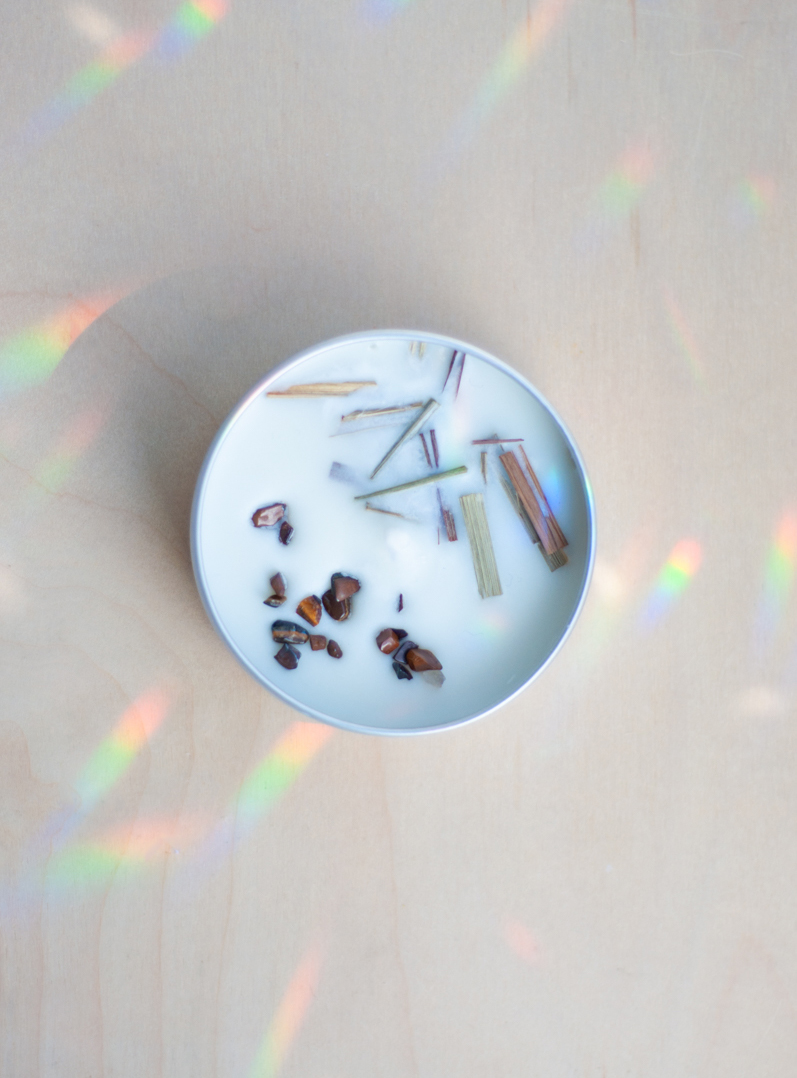 Grounding Tin Candles