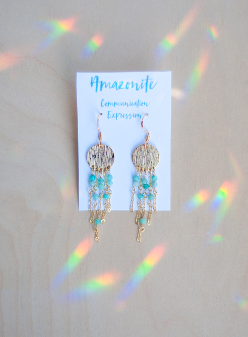 Amazonite Earrings