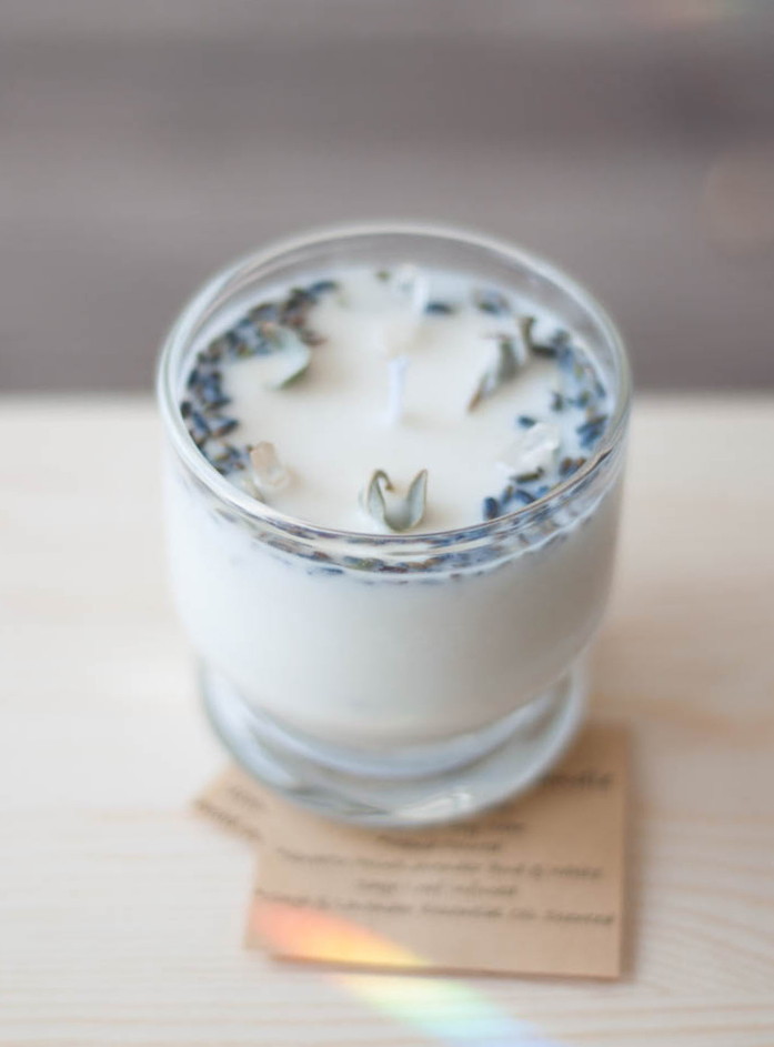 Sage and Lavender Candle small