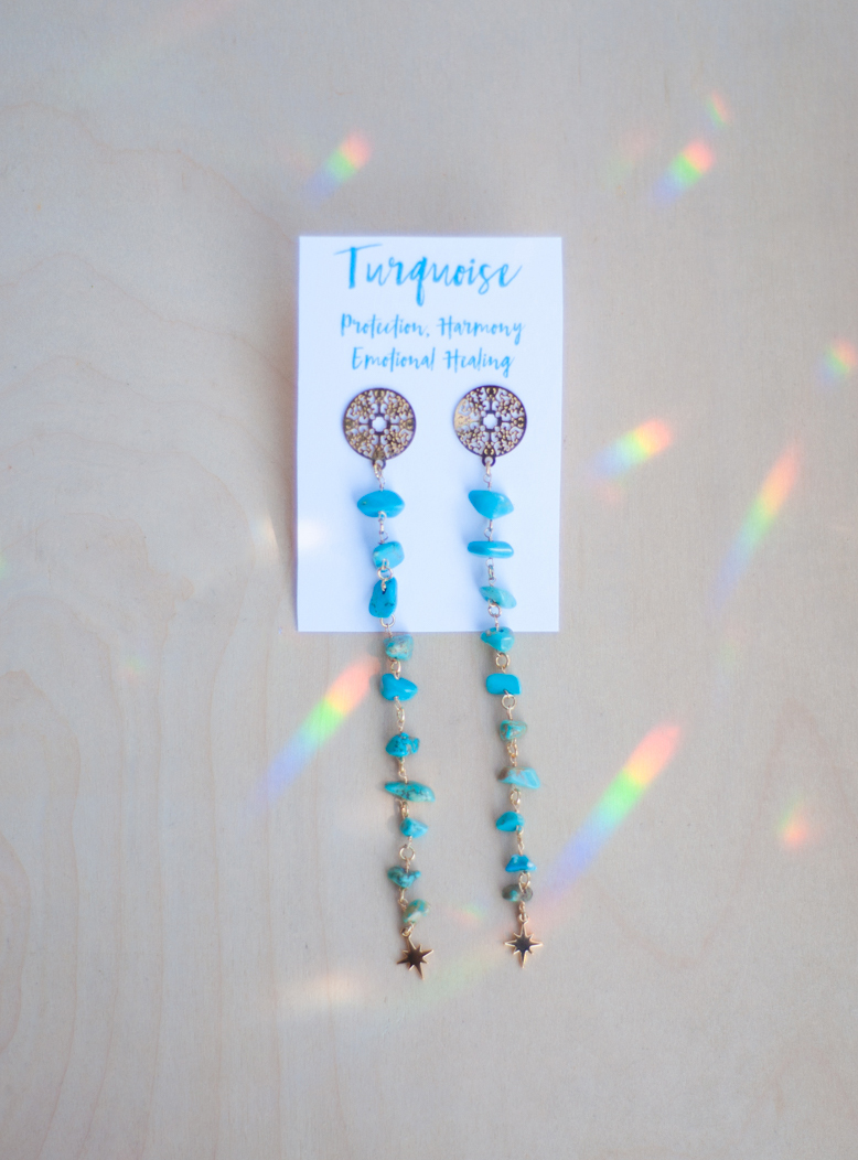 Turquoise Stud Earrings