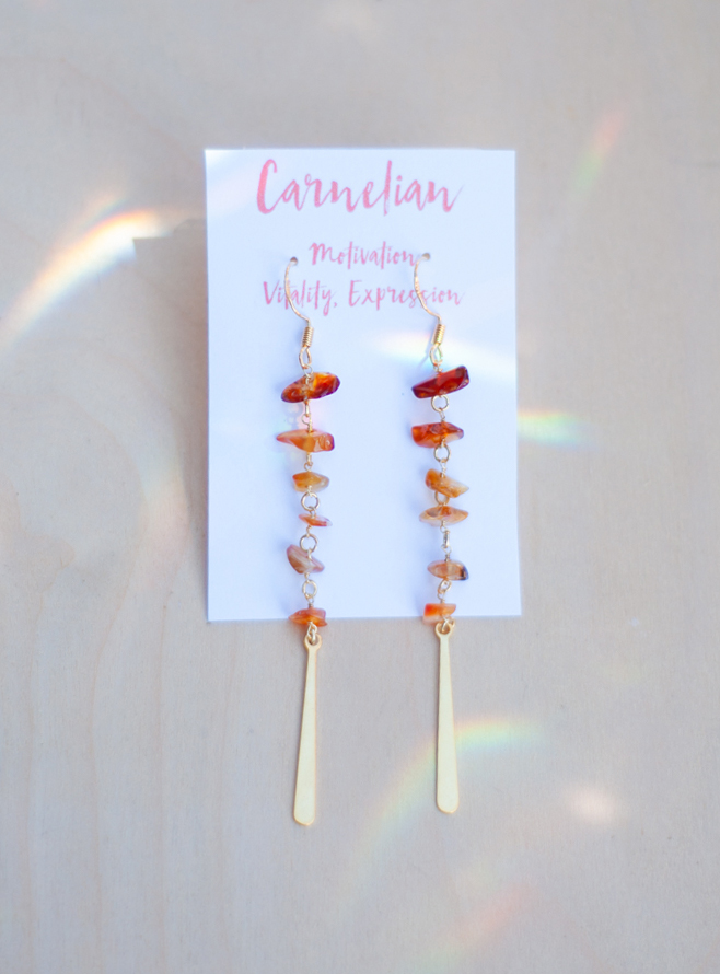 Carnelian Earrings