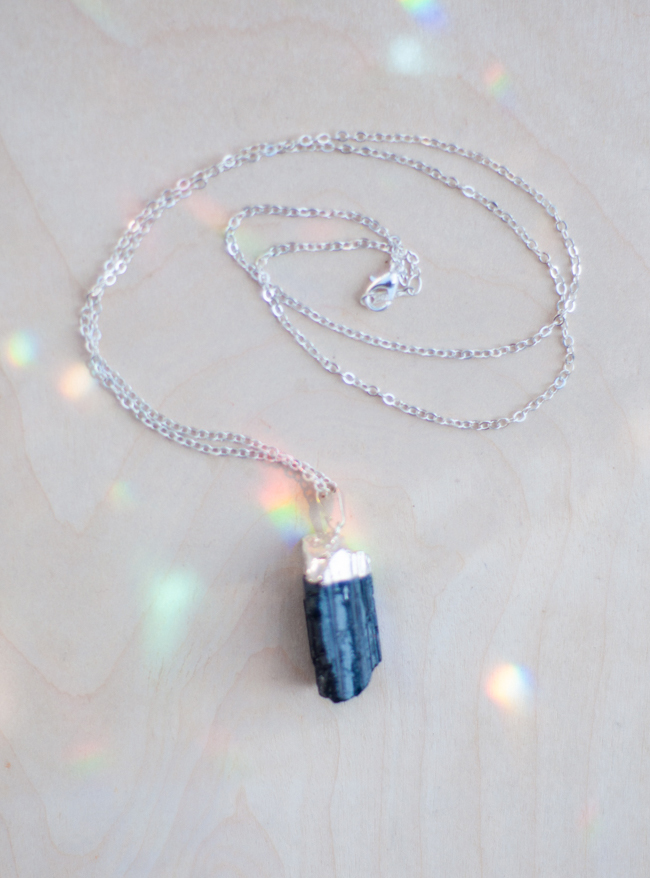 Black Tourmaline Pendant