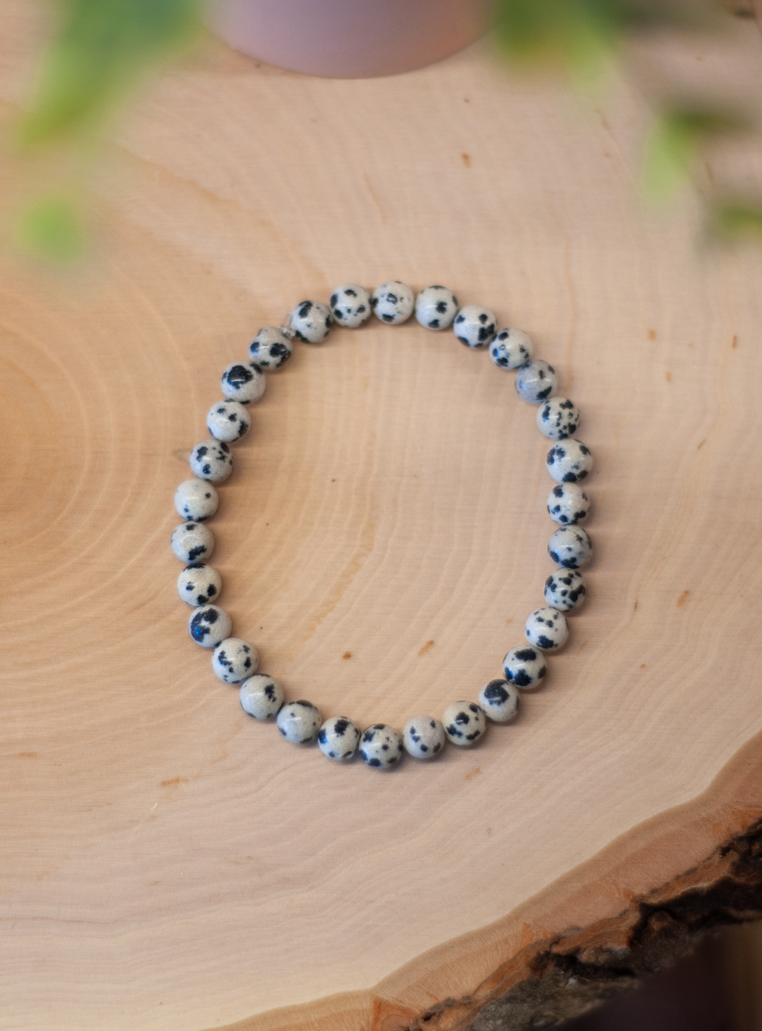 Dalmatian Bracelet 6mm