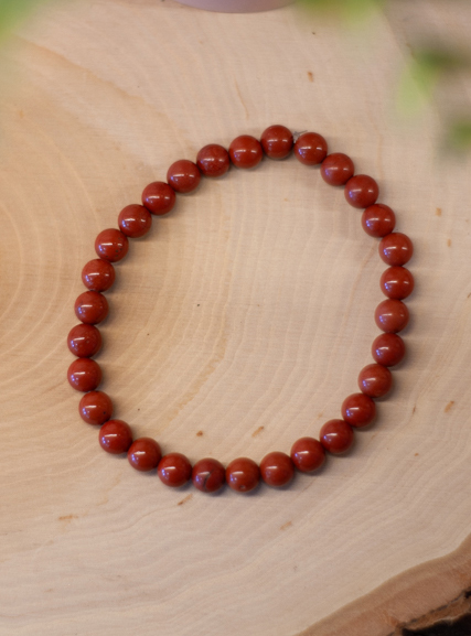 Red Jasper Bracelet 6mm