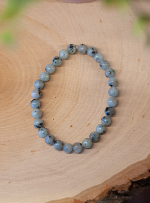 Lotus Jasper Bracelet 6mm