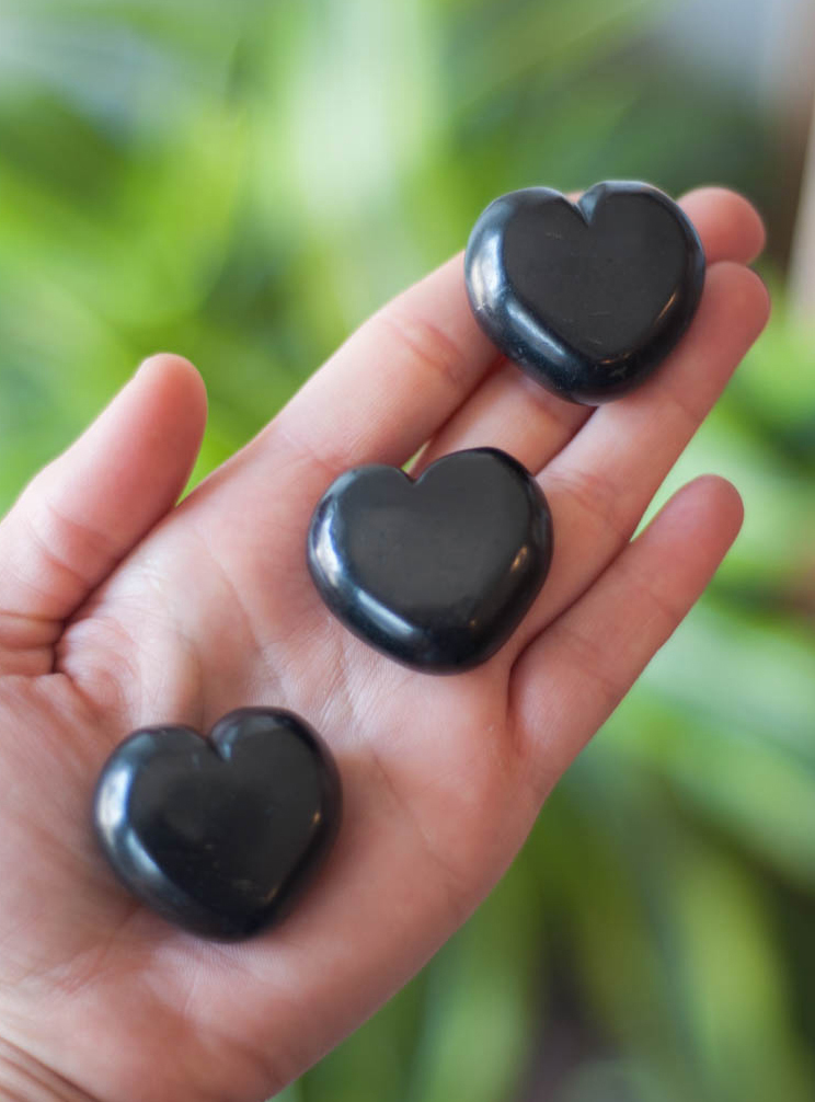 Shungite Heart