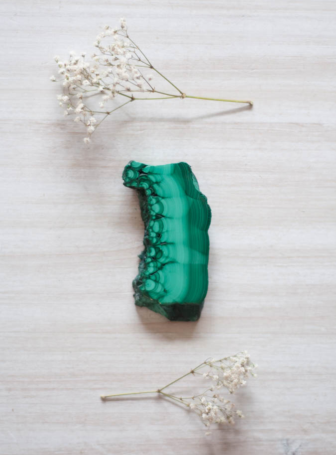 Malachite Slab #8