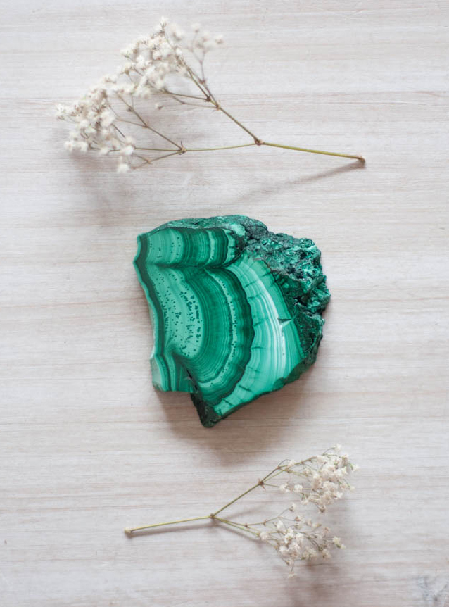 Malachite Slab #10