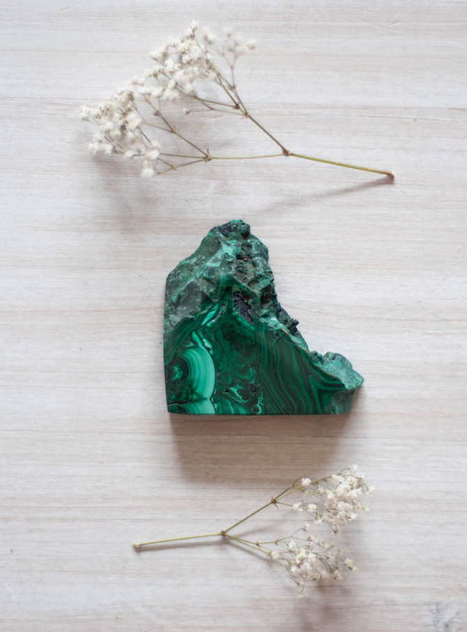 Malachite Slab #13