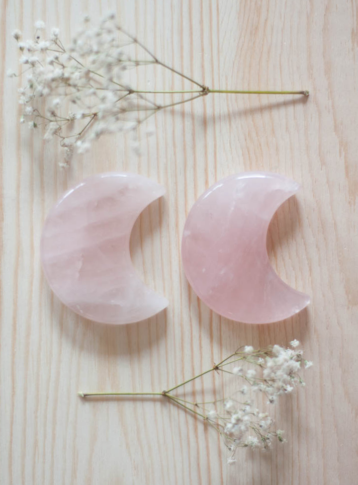 Rose Quartz Moon