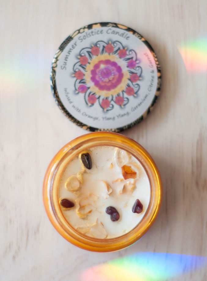 Summer Solstice Candle