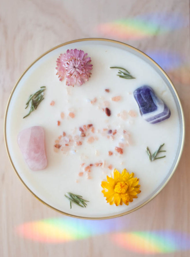 Large Gratitude Candle