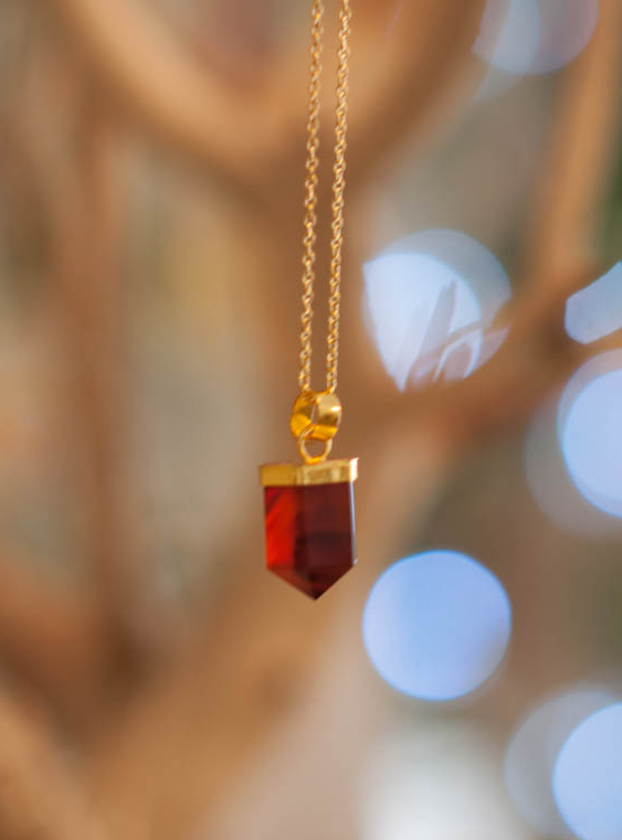 Carnelian Pendant - point