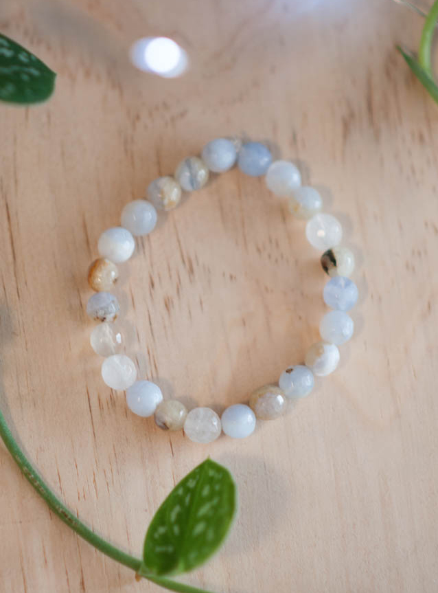 Blue Lace Agate Bracelet