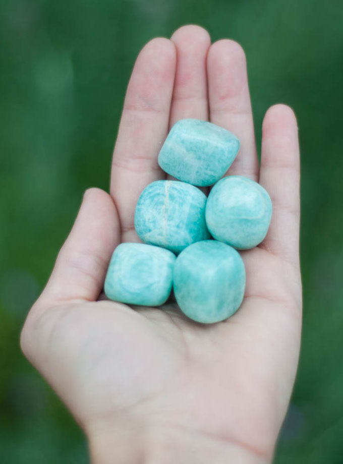 Tumbled Amazonite