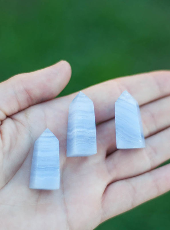 Blue Lace Agate Mini Tower