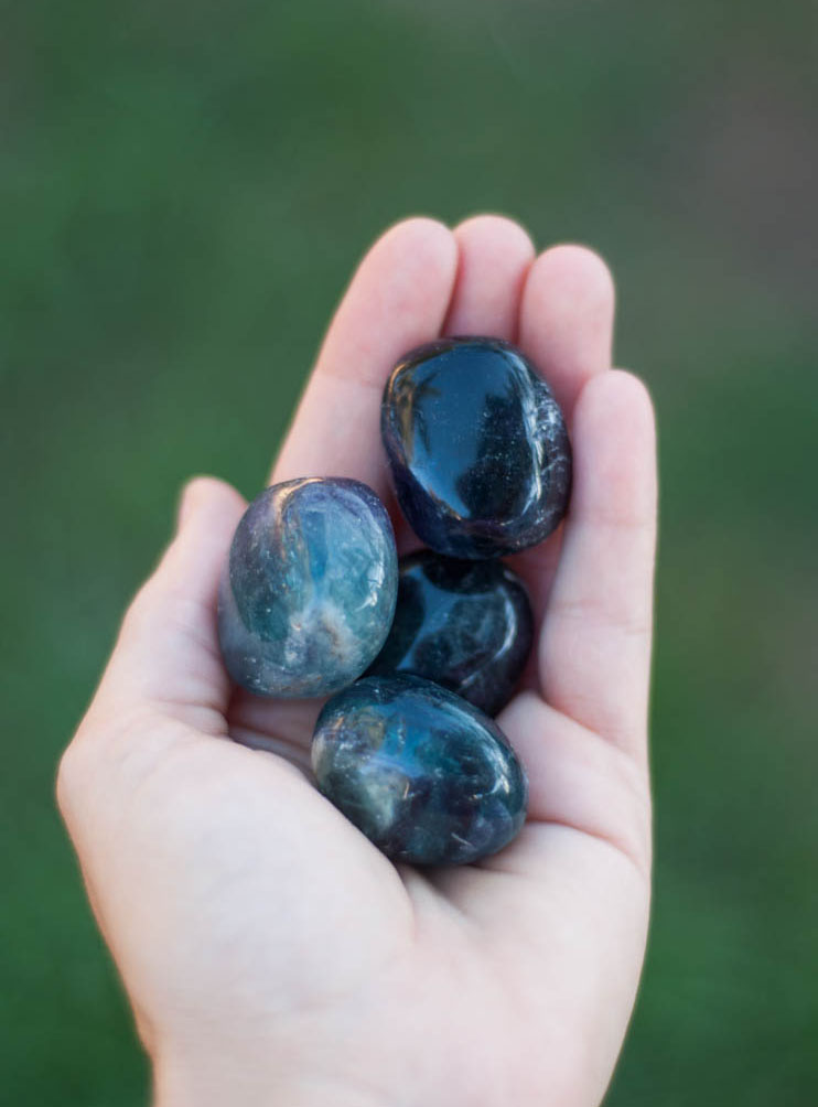 Tumbled Fluorite - large