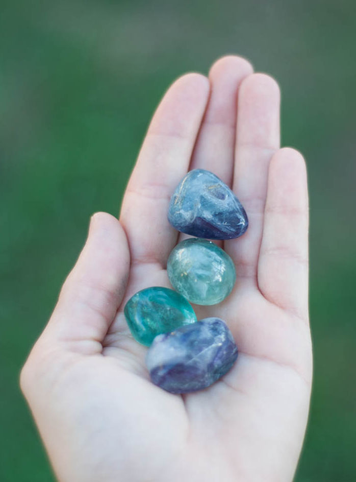 Tumbled Fluorite - small