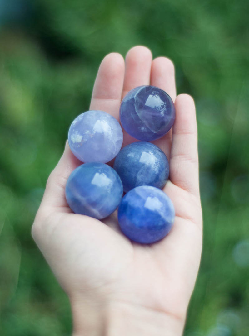 Fluorite Sphere 1 inch - nebula