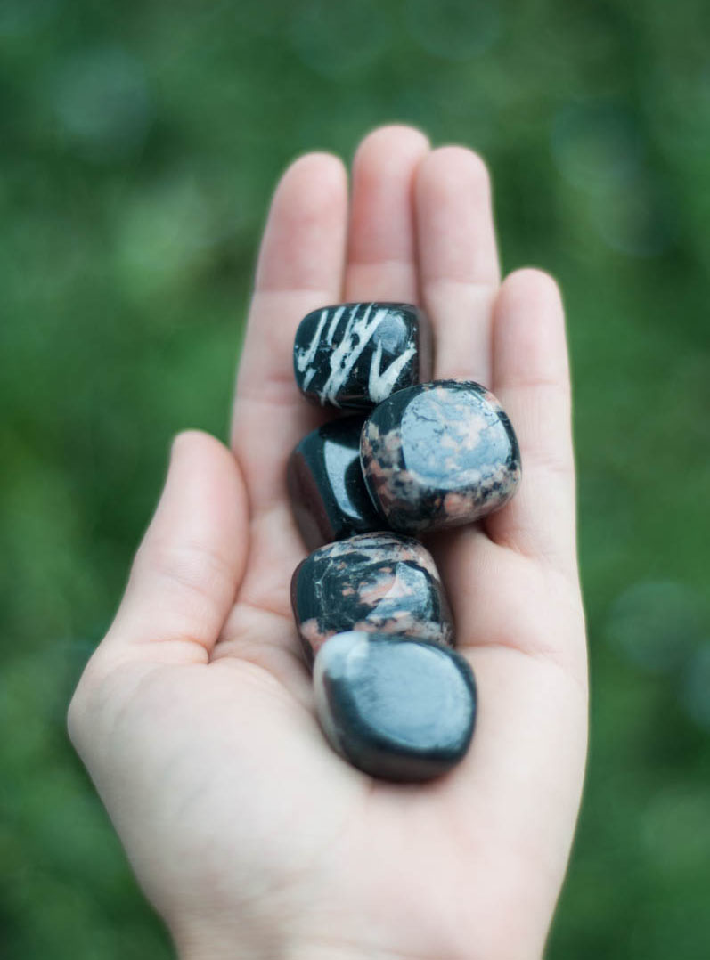 Tumbled Black Tourmaline