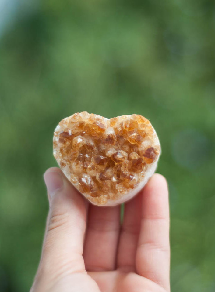 Citrine Heart #1