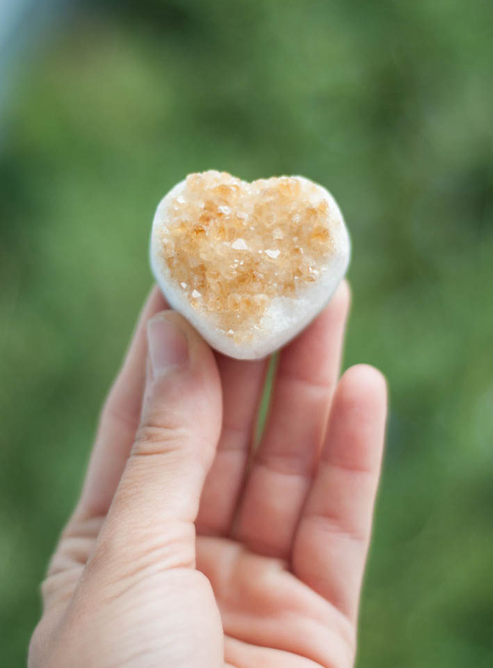 Citrine Heart #2